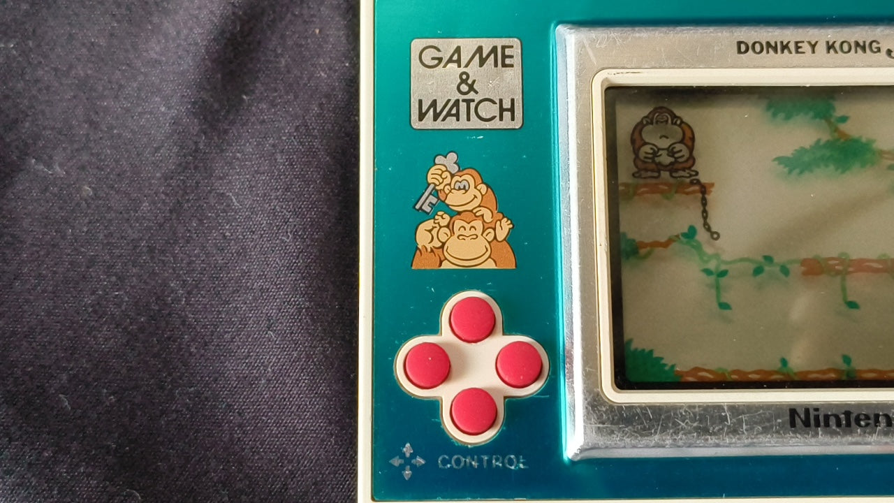 Broken/JUNK  Nintendo Game & Watch Donkey Kong Jr. handheld Game-h0317-
