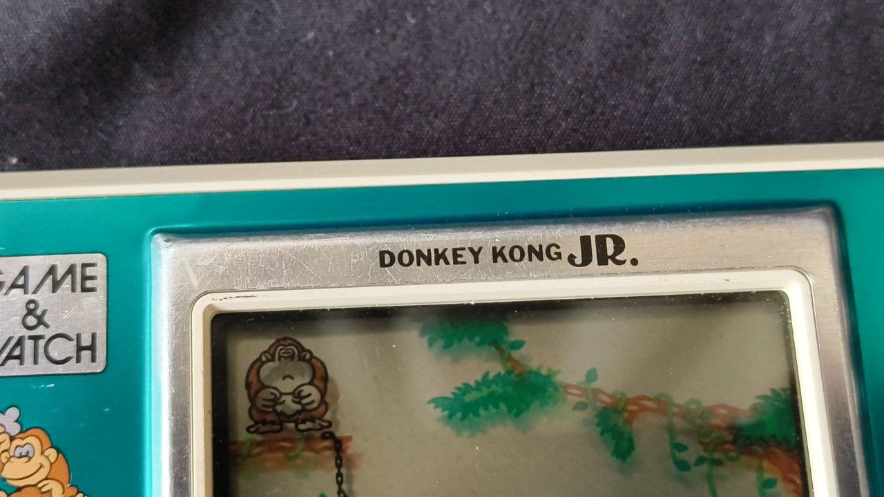 Broken/JUNK  Nintendo Game & Watch Donkey Kong Jr. handheld Game-h0317-