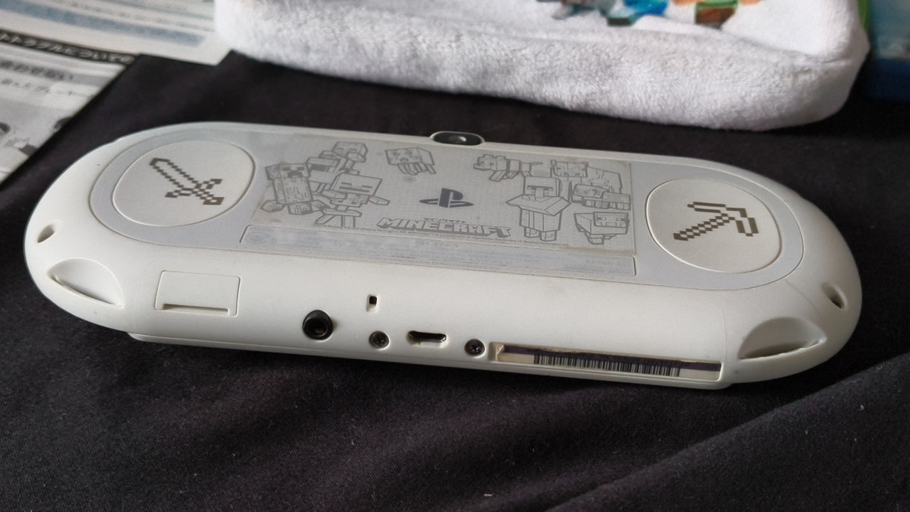 SONY PS Vita PCH-2000 Glacier White Console 1GB, w/Manual Box set,Working-h0317-