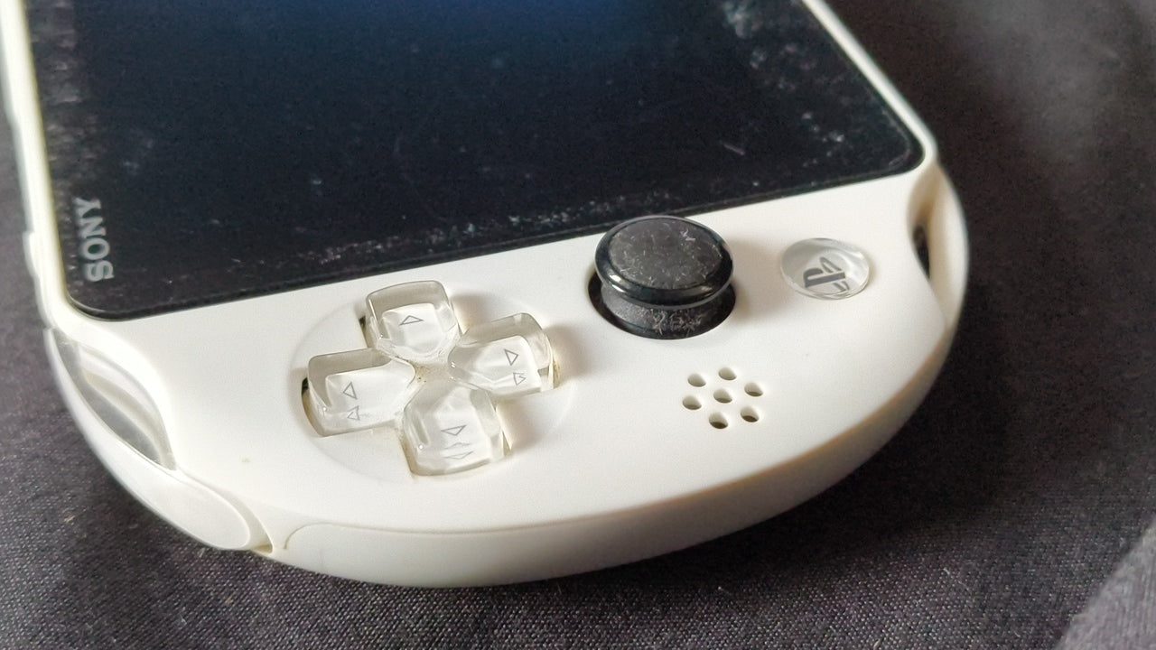 SONY PS Vita PCH-2000 Glacier White Console 1GB, w/Manual Box set,Working-h0317-