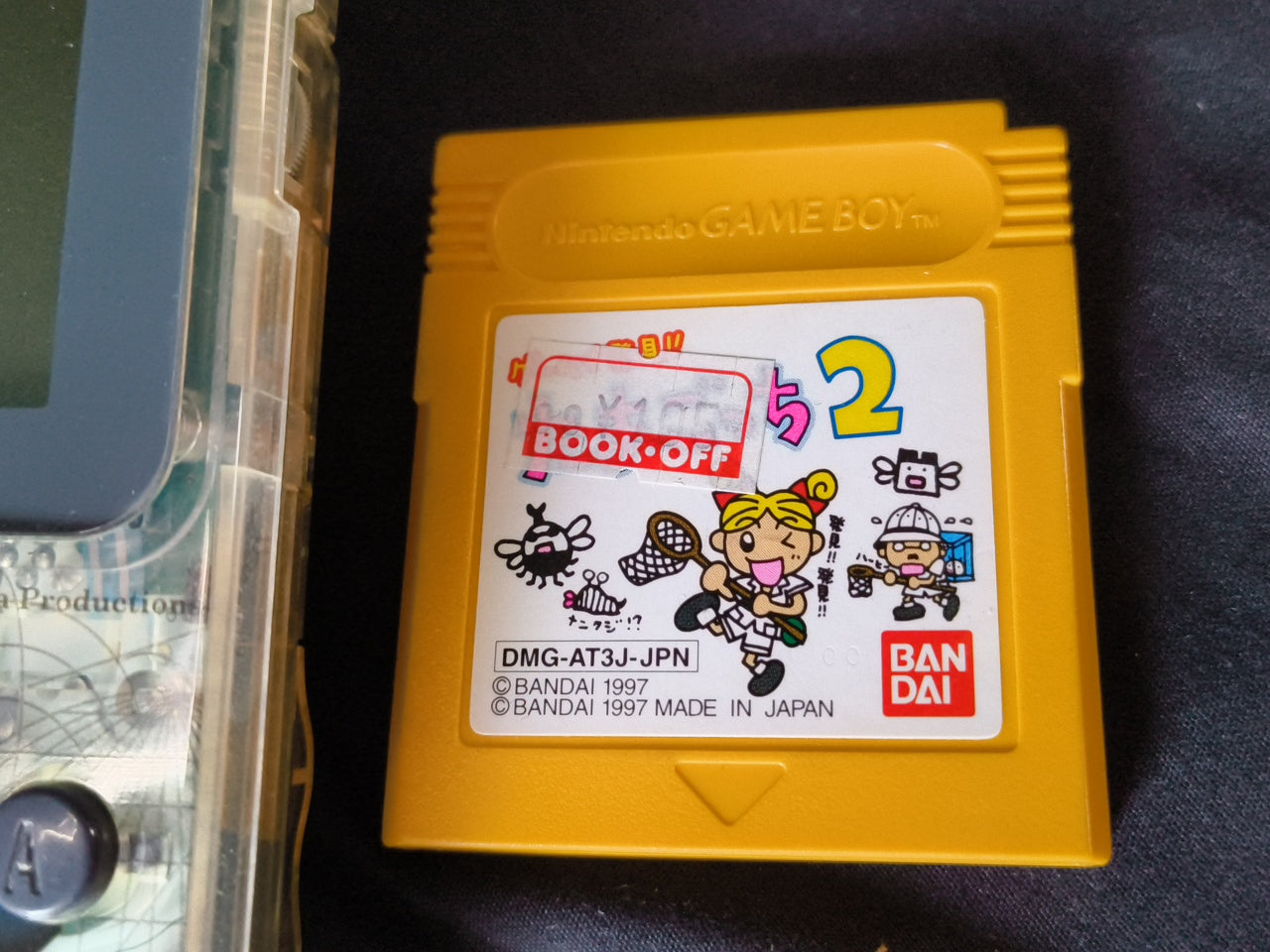 Nintendo Gameboy Light Limited ASTRO BOY Clear Edition console, Working-h0321-