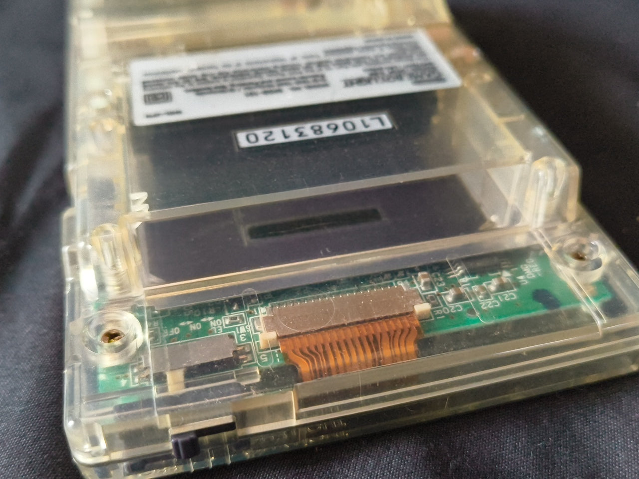 Nintendo Gameboy Light Limited ASTRO BOY Clear Edition console, Working-h0321-