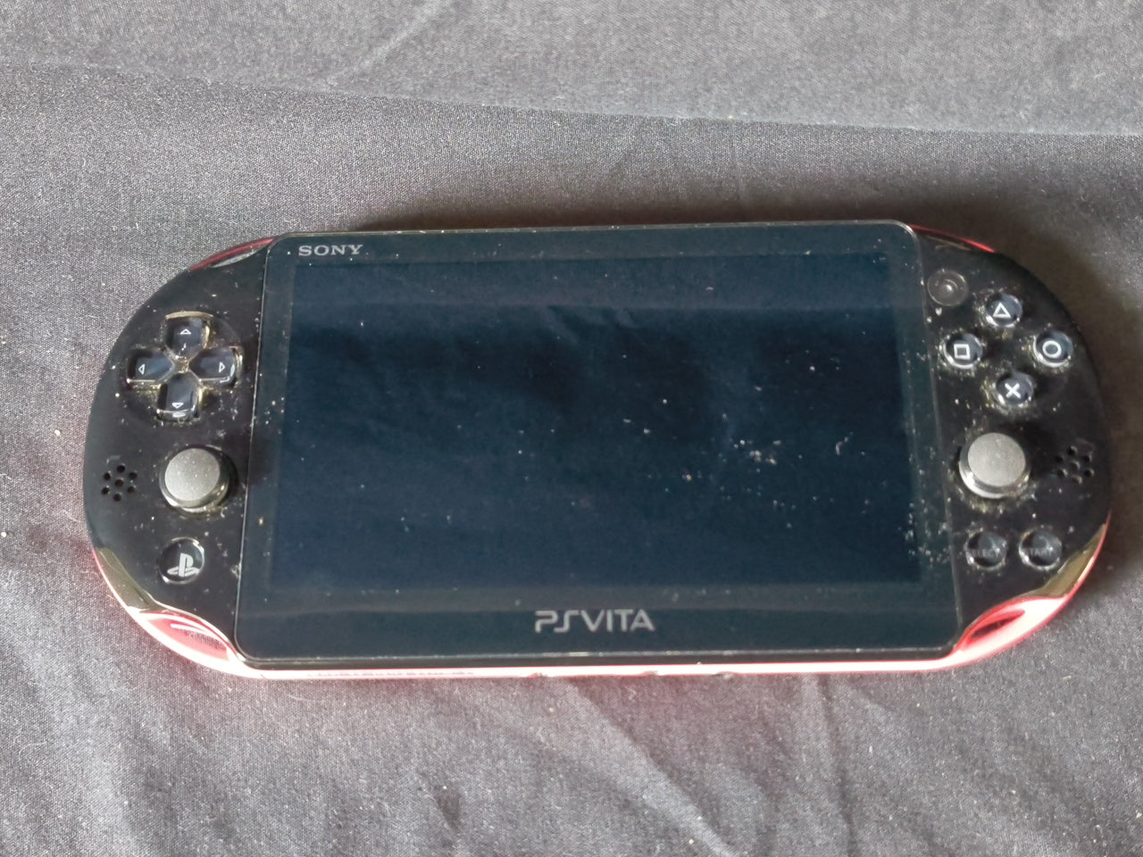 SONY PS Vita PCH-2000 ZA15 Pink Black Console/ Working, No charger-h0321-