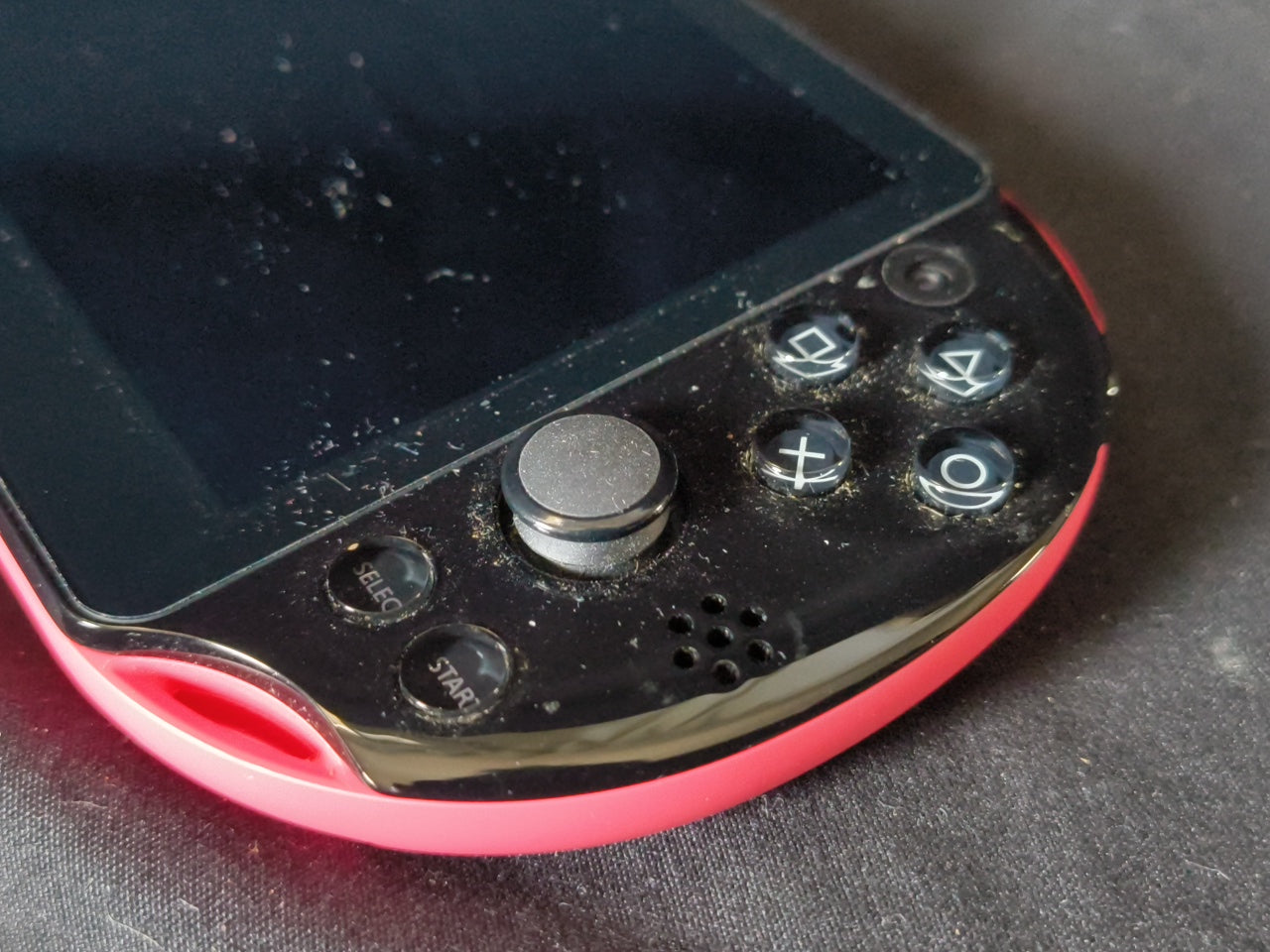 SONY PS Vita PCH-2000 ZA15 Pink Black Console/ Working, No charger-h0321-