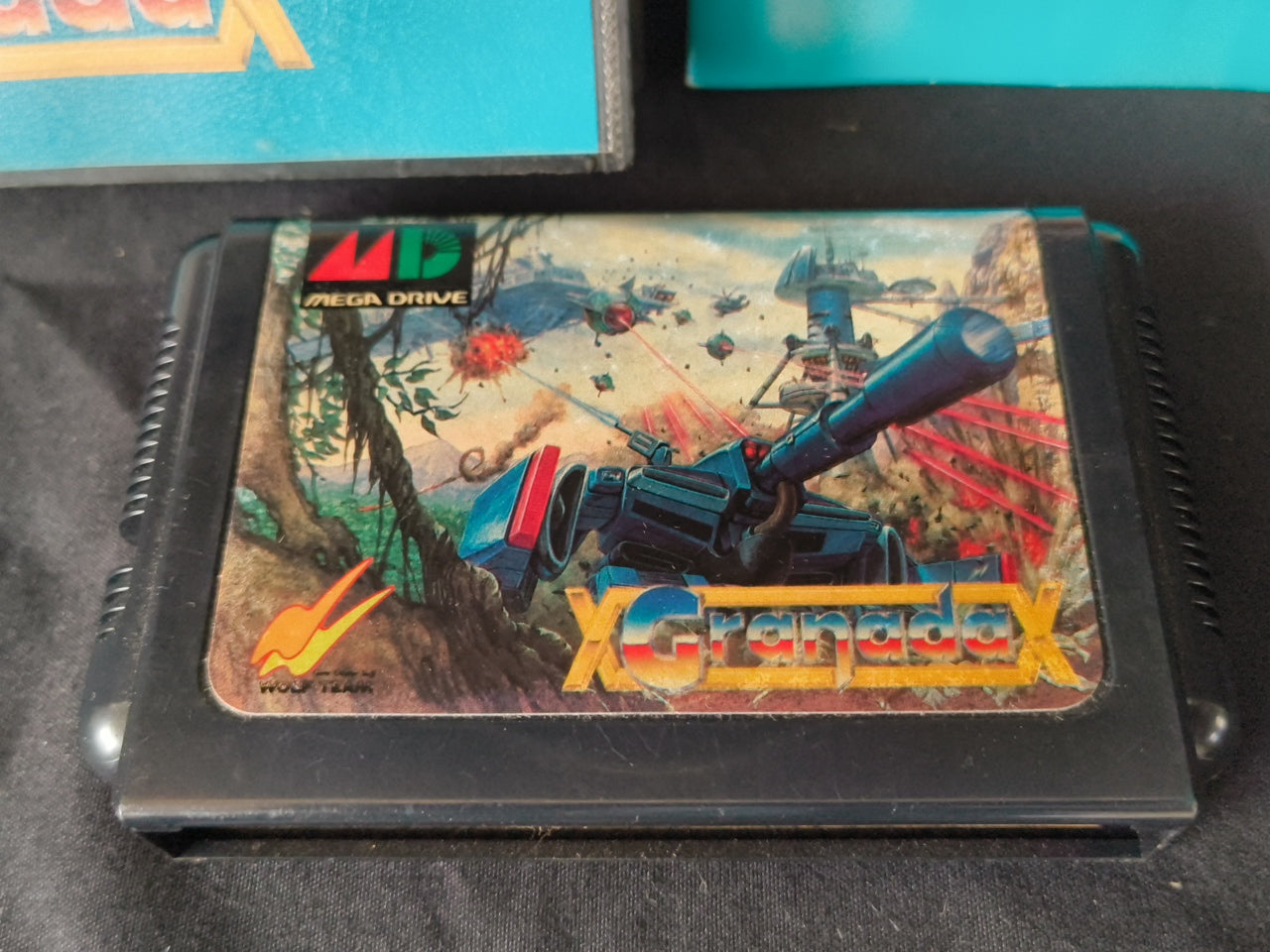 GRANADA SEGA MEGA DRIVE Genesis W/Manual, Box, working Japan-h0324-