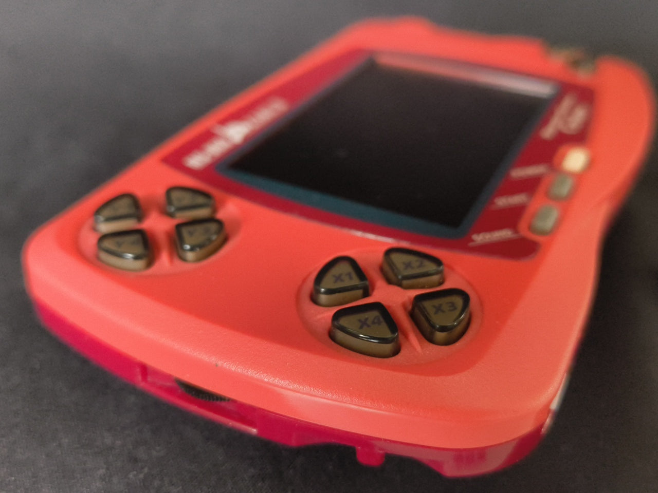 WONDERSWAN Color Console GUNDAM CHAR's ZAKU II Red Ver. w/manual, box set-h0324-