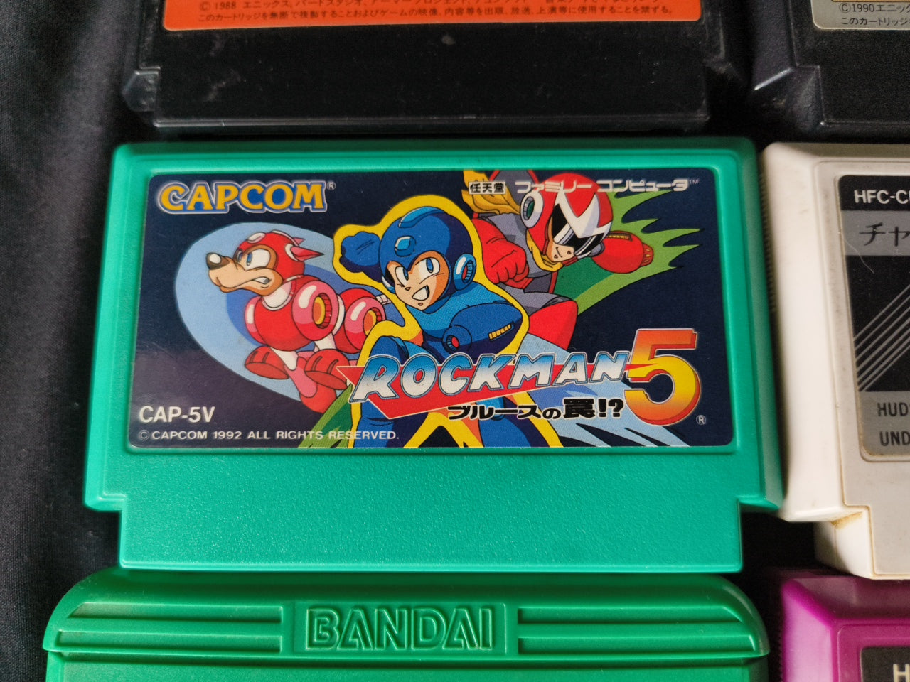 Wholesale lots of 12 Nintendo Famicom FC NES Game Cartridges set-h0324-