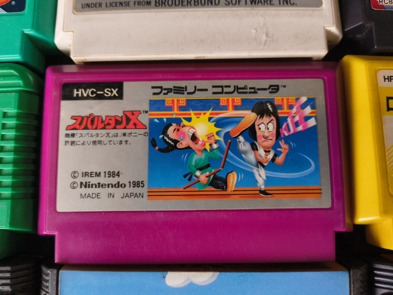 Wholesale lots of 12 Nintendo Famicom FC NES Game Cartridges set-h0324-