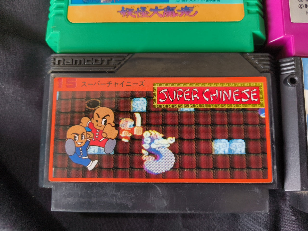 Wholesale lots of 12 Nintendo Famicom FC NES Game Cartridges set-h0324-