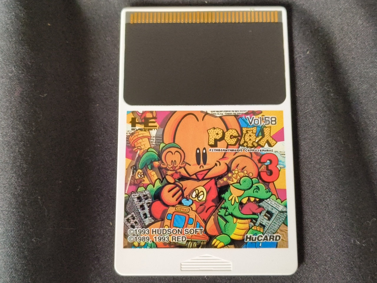 BONKS ADVENTURE 3 (PC Genjin 3) NEC PC Engine PCE TurboGrafx-16 Boxed set-h0327-