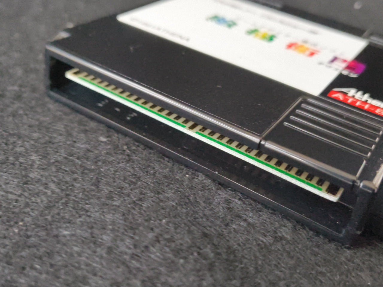 Dezaemon Nintendo FAMICOM Game, Cartridge, Manual, Box set, Japan Working-h0328-