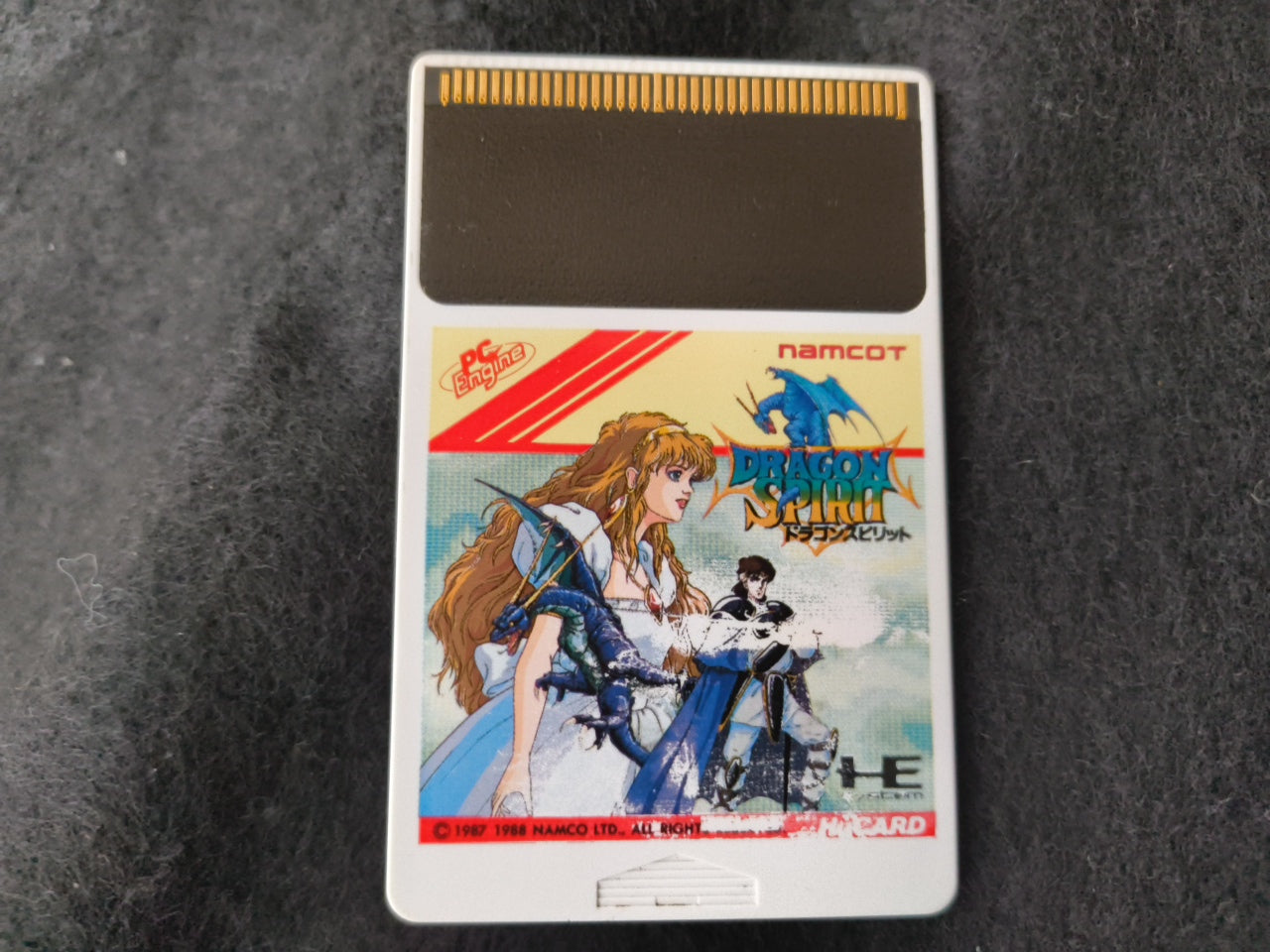 NEC PC Engine white Console (TurboGrafx-16) ,Pad, PSU, Game, Box set-h0328-