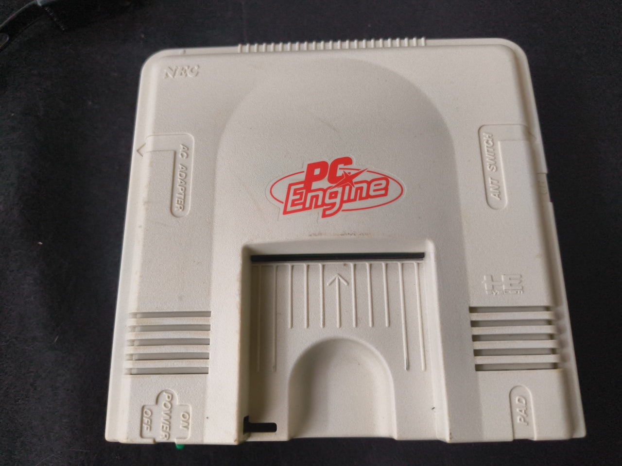NEC PC Engine white Console (TurboGrafx-16) ,Pad, PSU, Game, Box set-h0328-