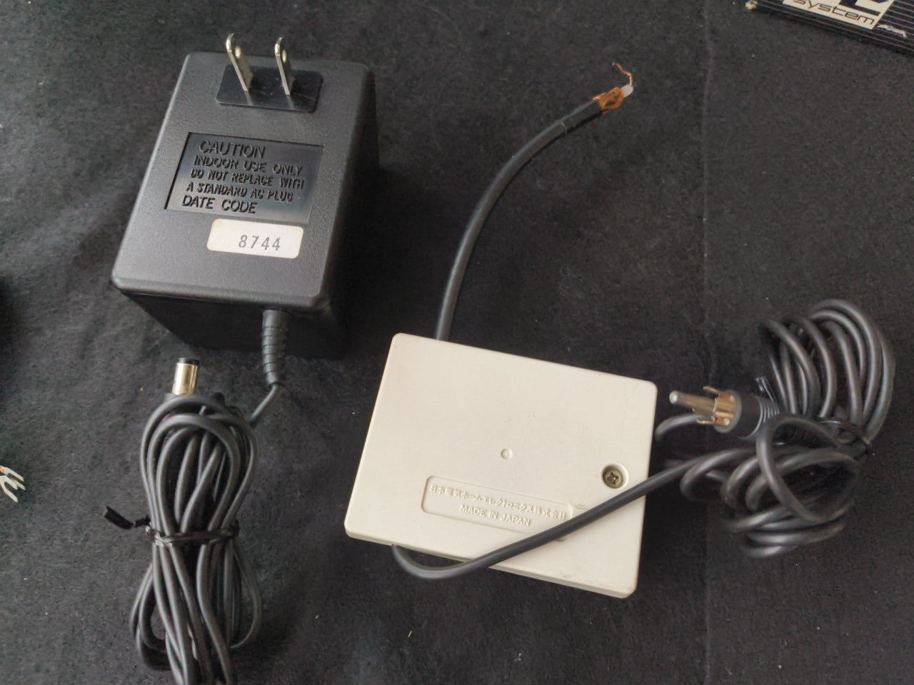 NEC PC Engine white Console (TurboGrafx-16) ,Pad, PSU, Game, Box set-h0328-