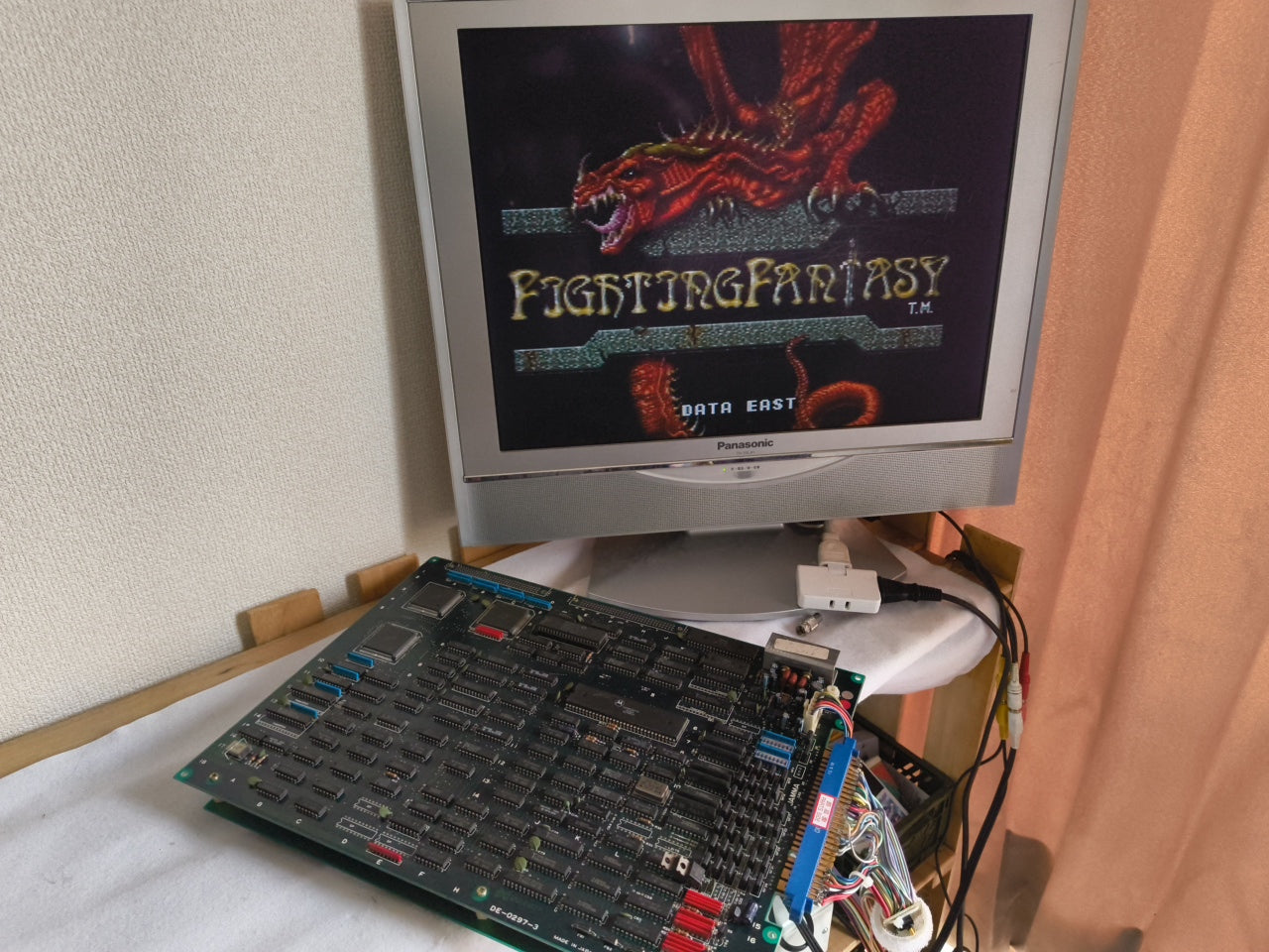 Fighting Fantasy / Hippodrome JAMMA Arcade Game PCB system Board set Japan-h0328