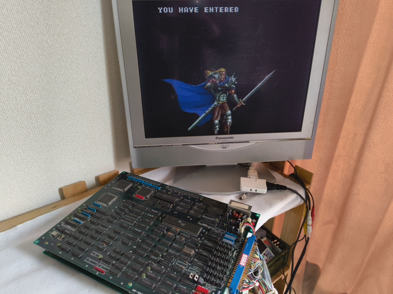 Fighting Fantasy / Hippodrome JAMMA Arcade Game PCB system Board set Japan-h0328