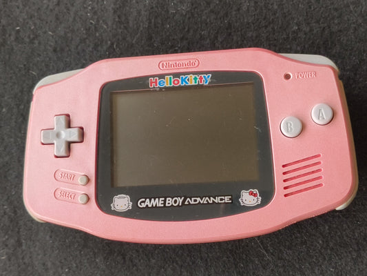 Hello Kitty Special Box LIMITED EDITION GAMEBOY ADVANCE CONSOLE /tested-h0330-
