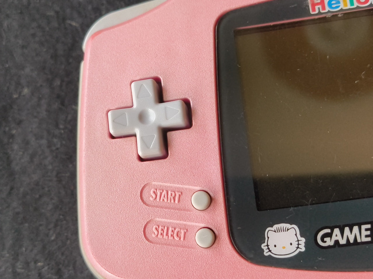 Hello Kitty Special Box LIMITED EDITION GAMEBOY ADVANCE CONSOLE /tested-h0330-