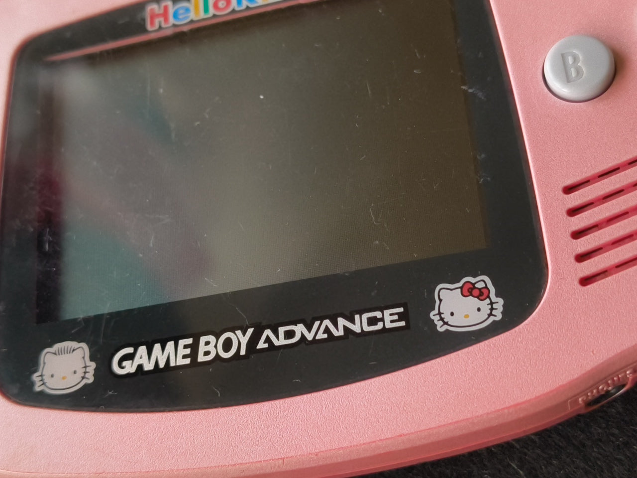Hello Kitty Special Box LIMITED EDITION GAMEBOY ADVANCE CONSOLE /tested-h0330-