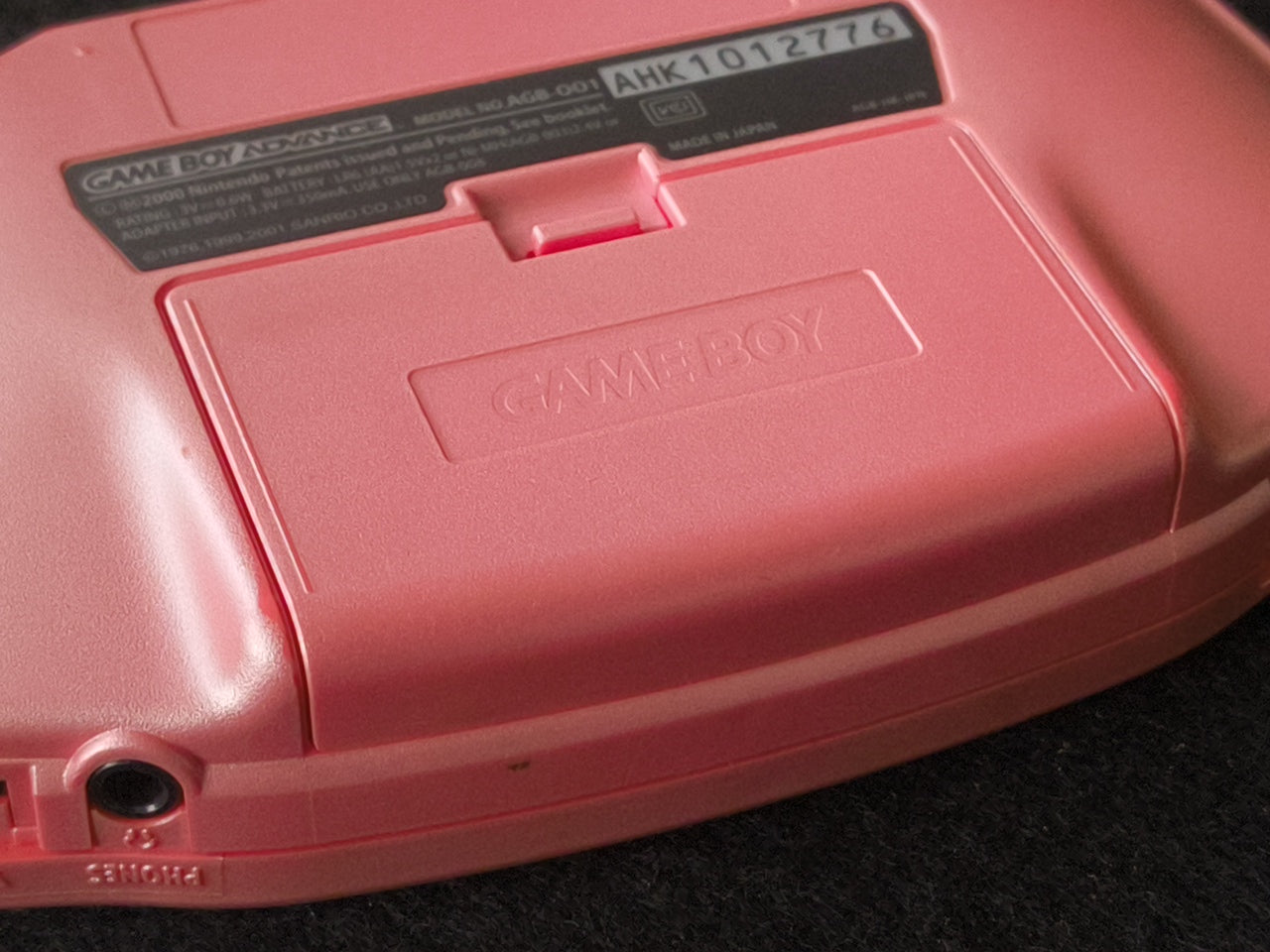 Hello Kitty Special Box LIMITED EDITION GAMEBOY ADVANCE CONSOLE /tested-h0330-