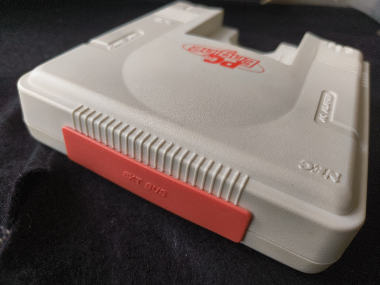 NEC PC Engine white Console (TurboGrafx-16) ,Pad, PSU, Game, Box set-h0330-