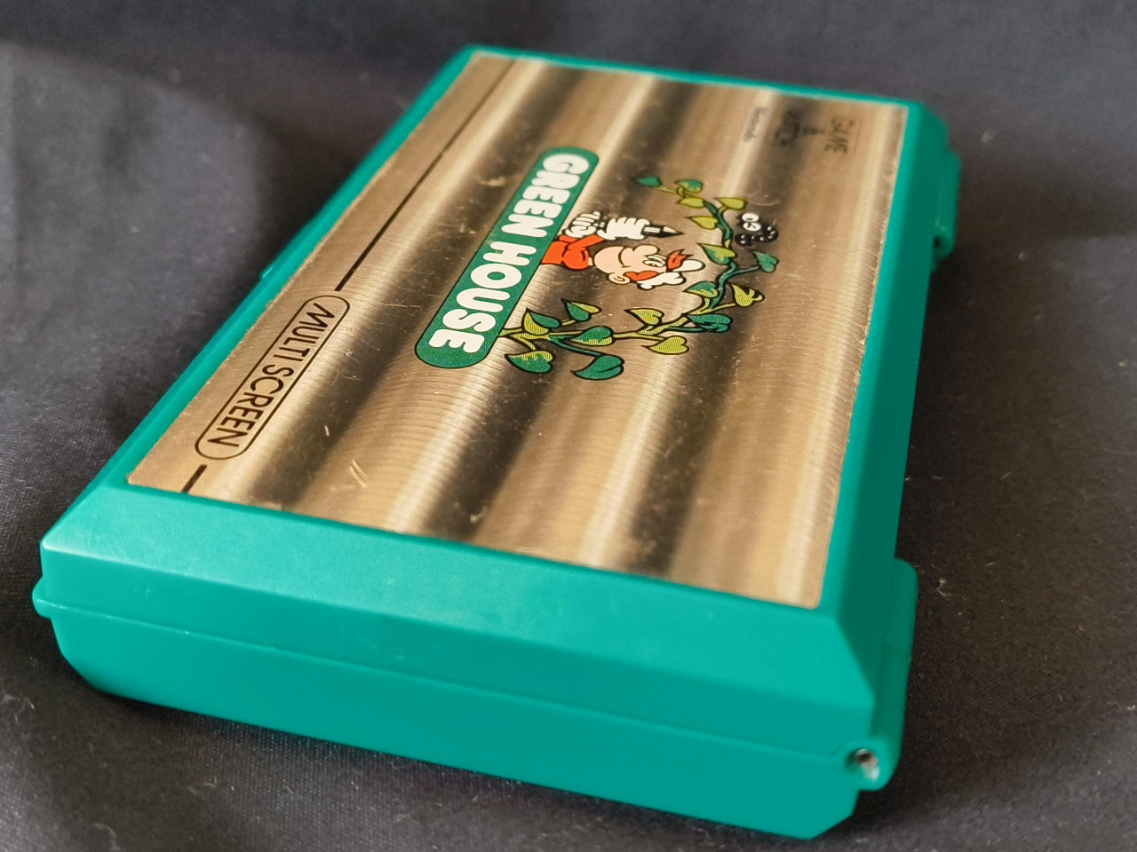 Used Nintendo Game & Watch GREEN HOUSE Multi Screen concole, working-h0331-