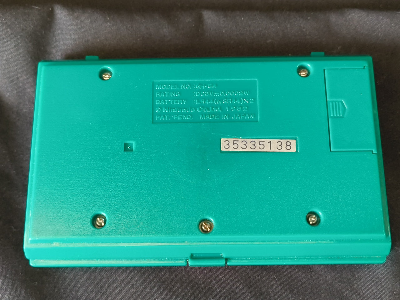 Used Nintendo Game & Watch GREEN HOUSE Multi Screen concole, working-h0331-