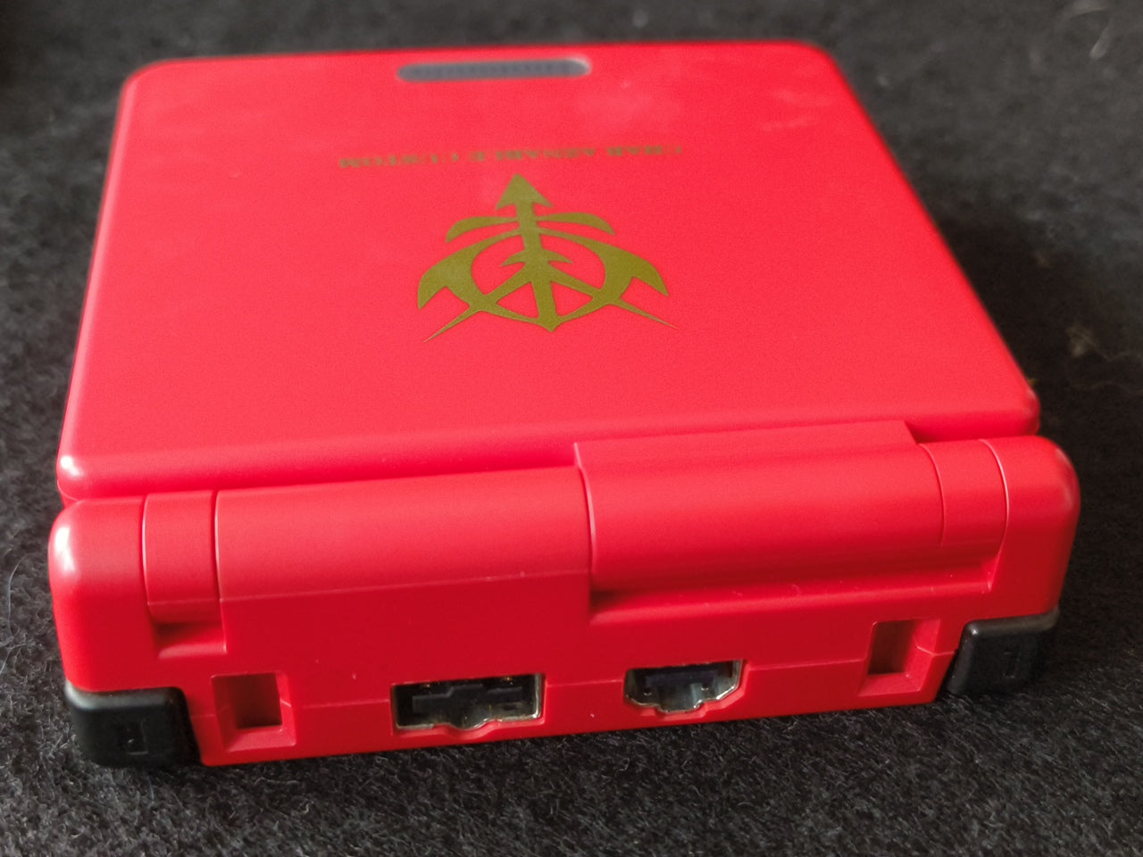 GUNDAM Exclusive use of Char LIMITED EDITION GAMEBOY ADVANCE SP CONSOLE -h0402-