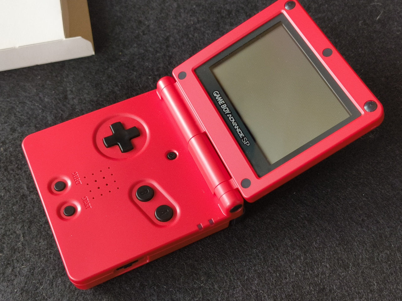 GUNDAM Exclusive use of Char LIMITED EDITION GAMEBOY ADVANCE SP CONSOLE -h0402-