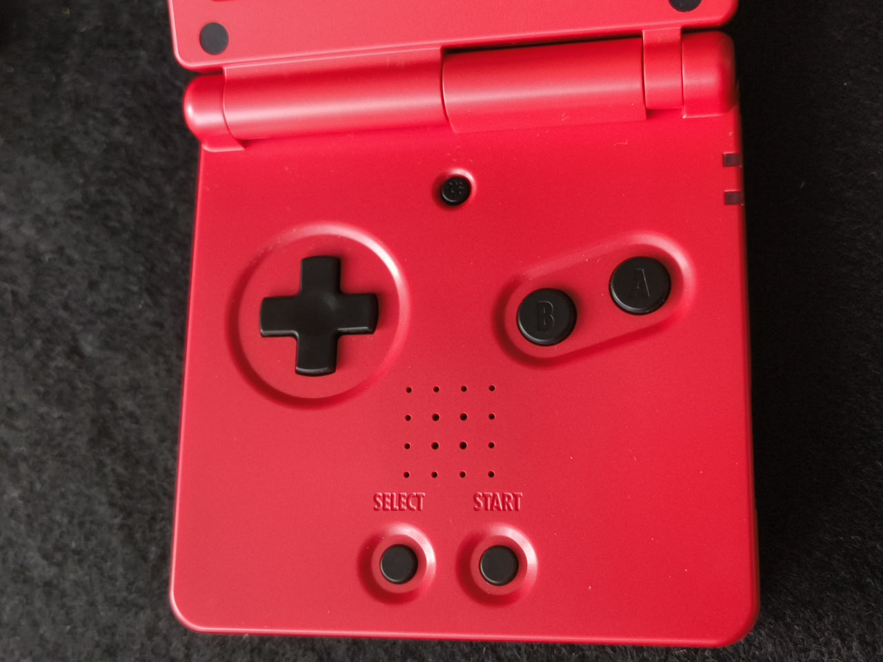 GUNDAM Exclusive use of Char LIMITED EDITION GAMEBOY ADVANCE SP CONSOLE -h0402-