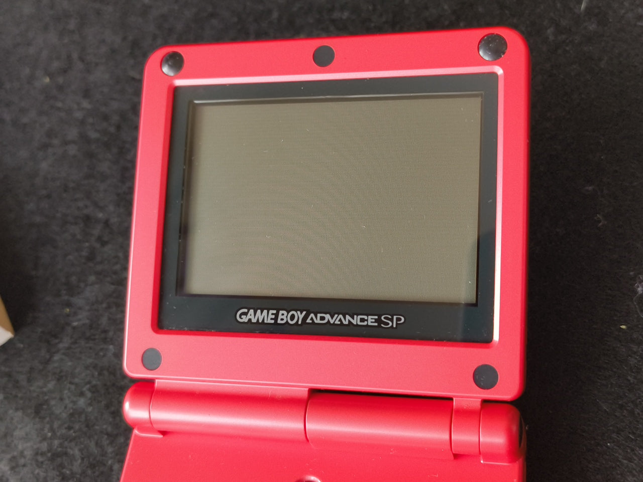 GUNDAM Exclusive use of Char LIMITED EDITION GAMEBOY ADVANCE SP CONSOLE -h0402-