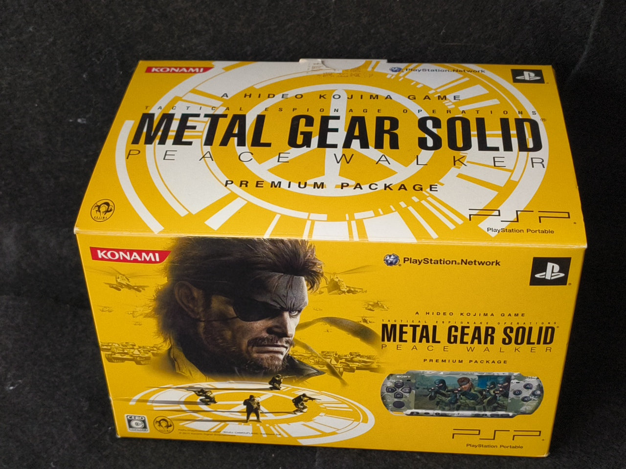 SONY PSP-3000 METAL GEAR SOLID PEACE WALKER PREMIUM PACKAGE in Box set-h0405-