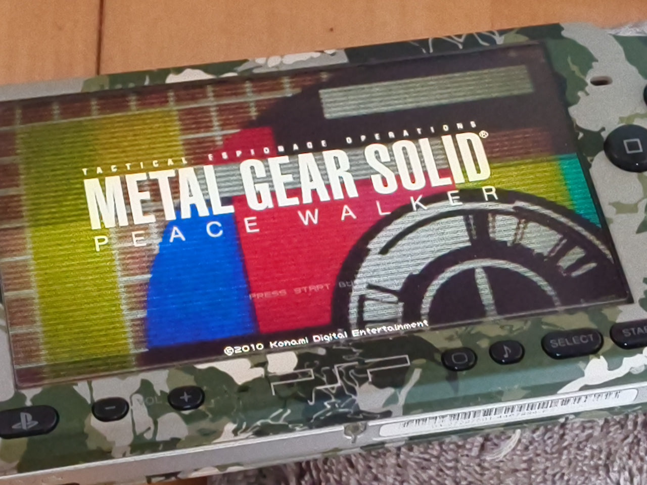 SONY PSP-3000 METAL GEAR SOLID PEACE WALKER PREMIUM PACKAGE in Box set-h0405-