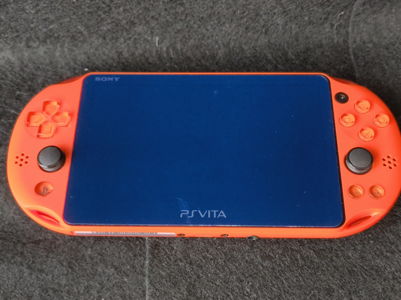 SONY PS Vita PCH-2000 Neon Orange Console 1GB, w/16g memory card, Working-h0405-