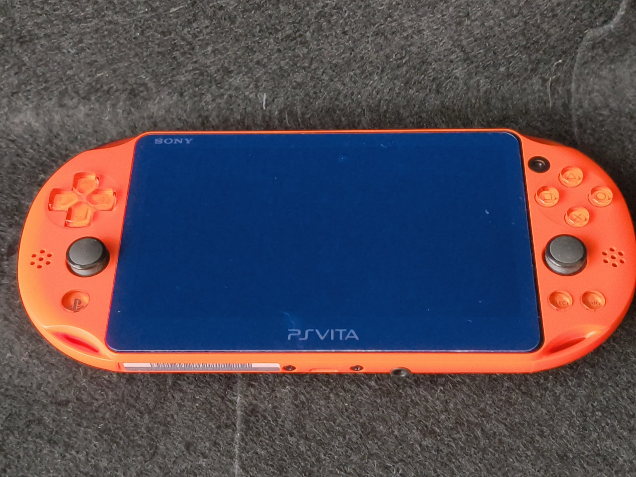 SONY PS Vita PCH-2000 Neon Orange Console 1GB, w/16g memory card, Working-h0405-