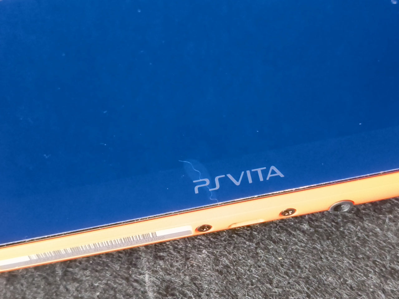 SONY PS Vita PCH-2000 Neon Orange Console 1GB, w/16g memory card, Working-h0405-