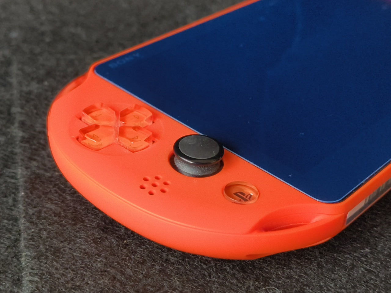 SONY PS Vita PCH-2000 Neon Orange Console 1GB, w/16g memory card, Working-h0405-