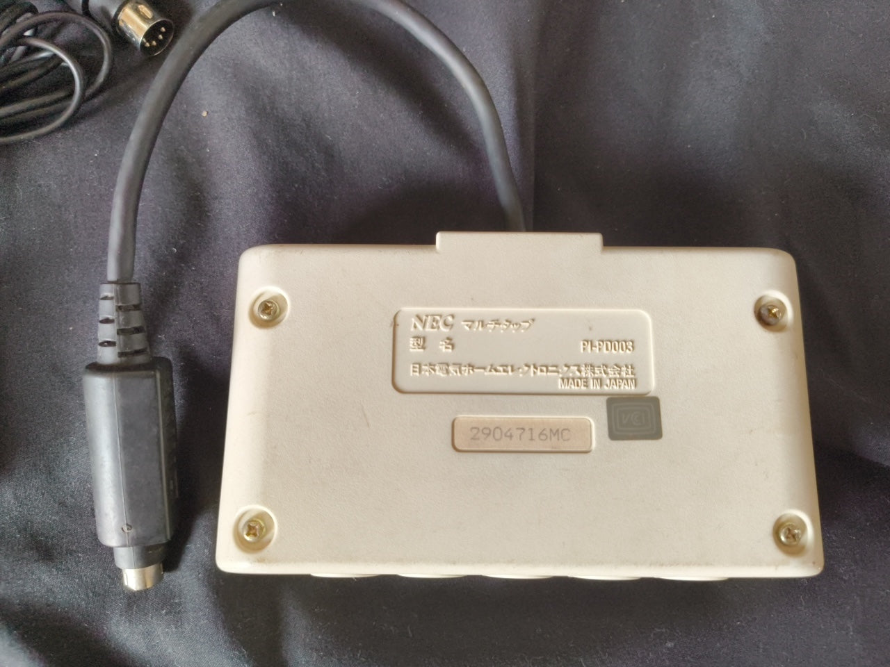 NEC PC Engine Coregrafx2 Console PI-TG7, Pads, PSU, AV cable, Game,working-h0407