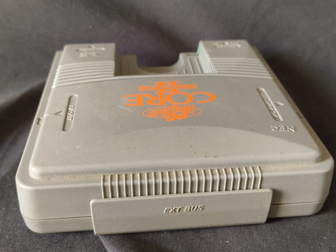 NEC PC Engine Coregrafx2 Console PI-TG7, Pads, PSU, AV cable, Game,working-h0407