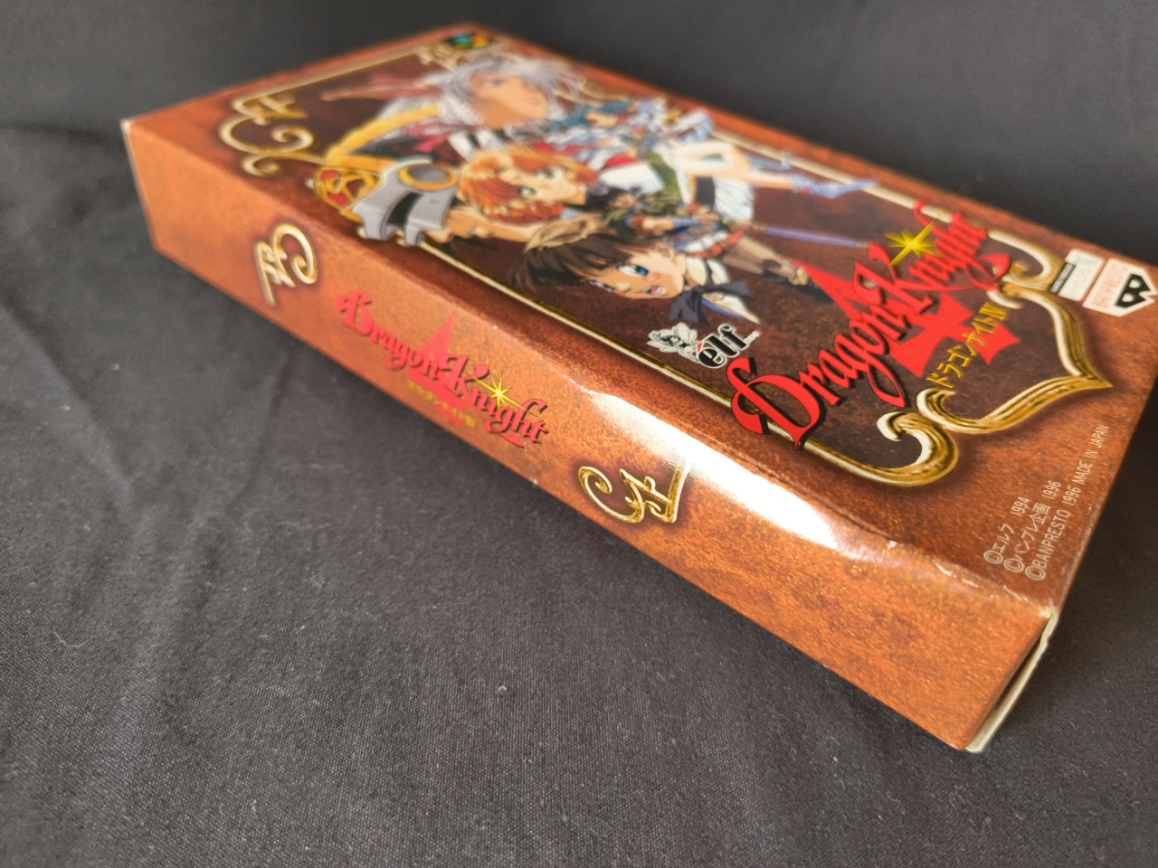 Dragon Knight 4 Super Famicom SFC Game, w/Manual, Box, Working Japan-h0407-