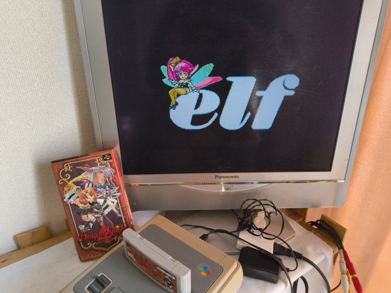 Dragon Knight 4 Super Famicom SFC Game, w/Manual, Box, Working Japan-h0407-