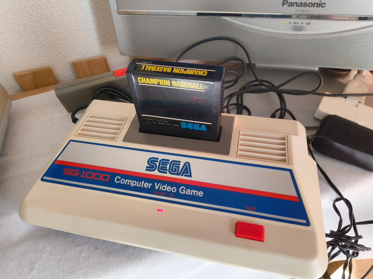 JUNK, For Parts, SEGA SG-1000 SG1000 CONSOLE system, Installed pad set -h0407-