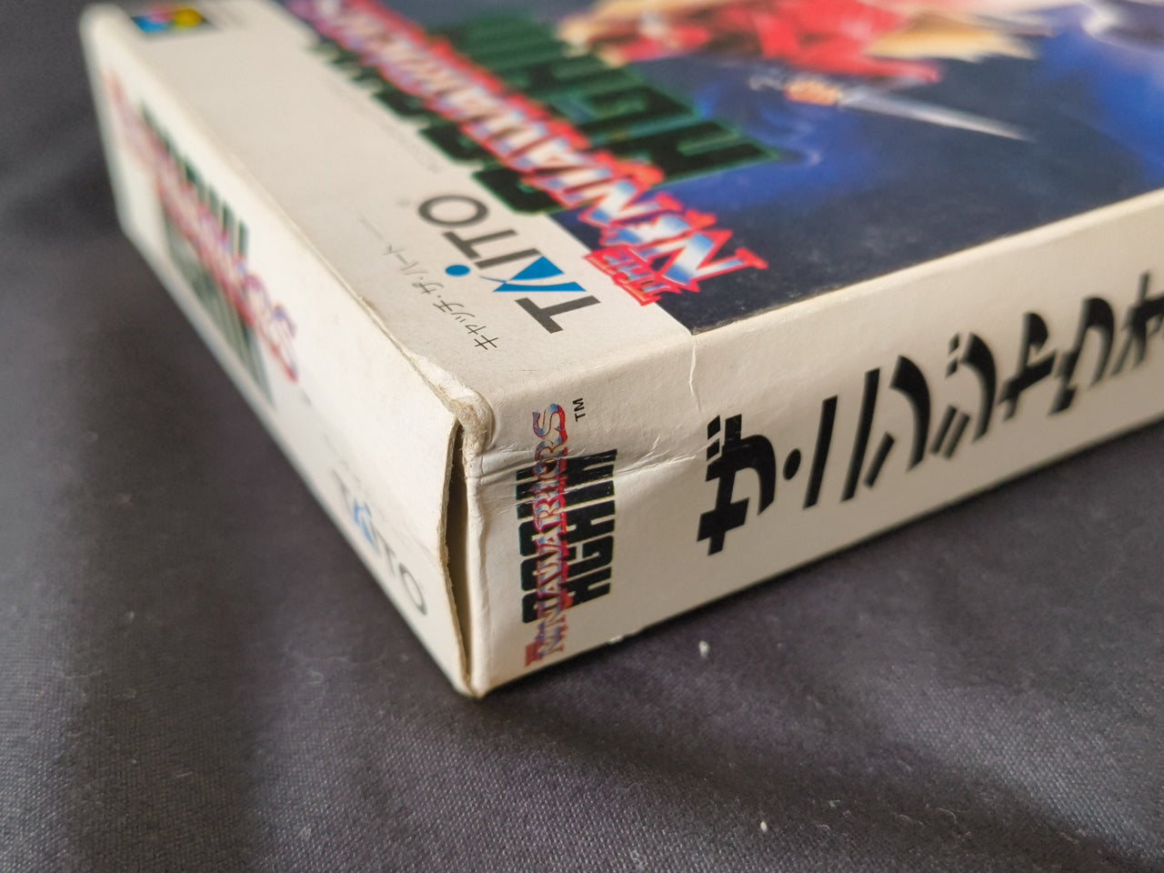 Ninja Warriors Again Super Famicom SFC, w/Manual, Box, Working Japan-h0408-