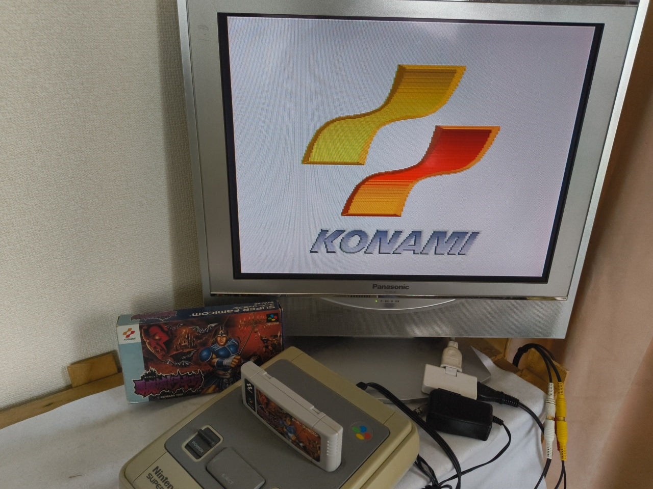 Castlevania Akumajo Dracula 4 Super Famicom SFC, w/Manual, Box, Japan-h0410-