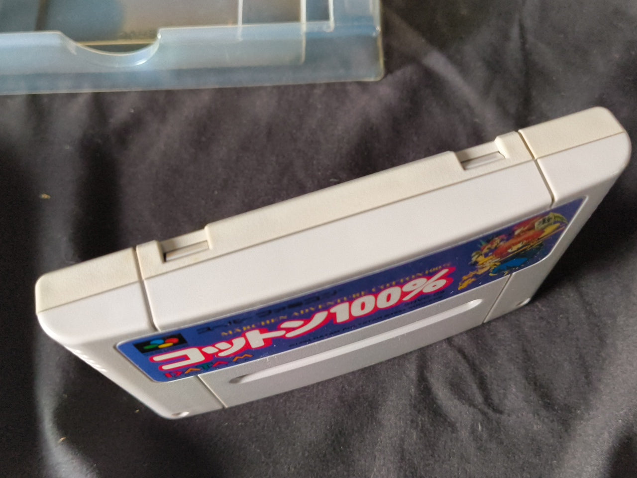 COTTON 100% Nintendo Super Famicom SFC Cartridge,Bonus CD,Manual,Box Japan-h0410