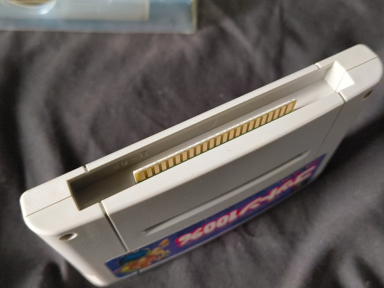 COTTON 100% Nintendo Super Famicom SFC Cartridge,Bonus CD,Manual,Box Japan-h0410