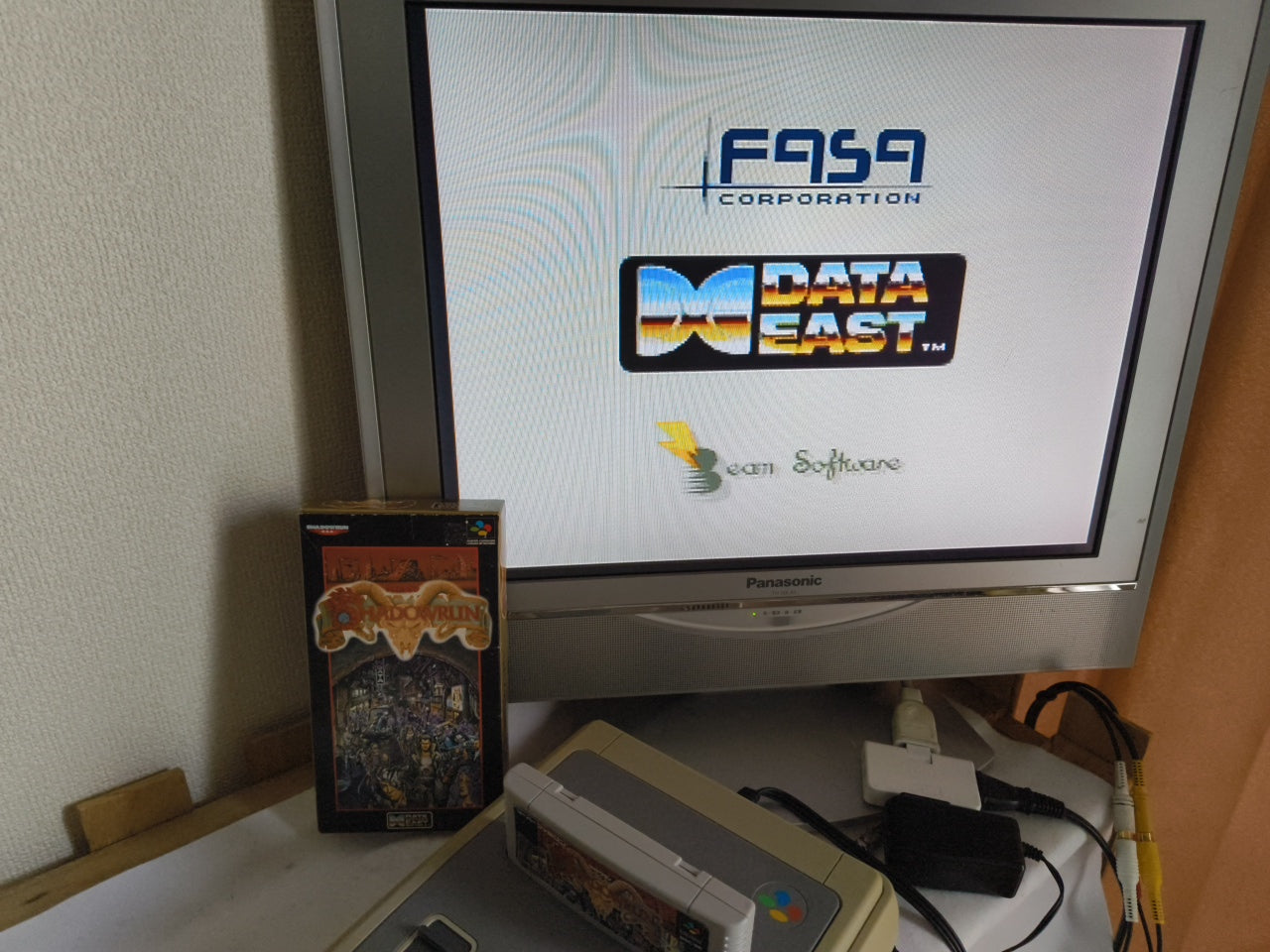 Shadowrun JP Ver. Super Famicom SFC, w/Manual, Box set, Japan, Working-h0410-