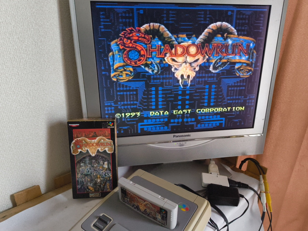 Shadowrun JP Ver. Super Famicom SFC, w/Manual, Box set, Japan, Working-h0410-