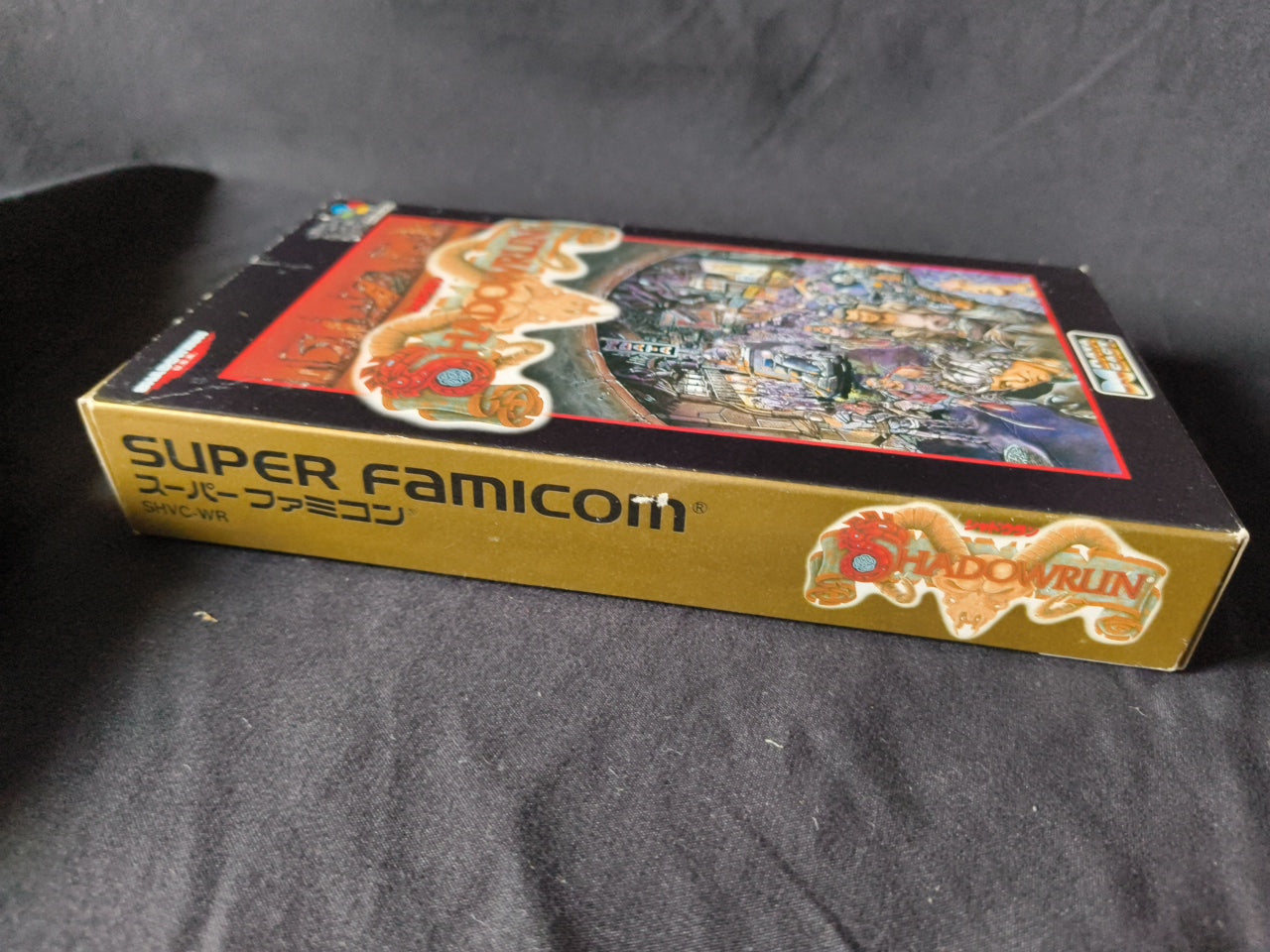 Shadowrun JP Ver. Super Famicom SFC, w/Manual, Box set, Japan, Working-h0410-