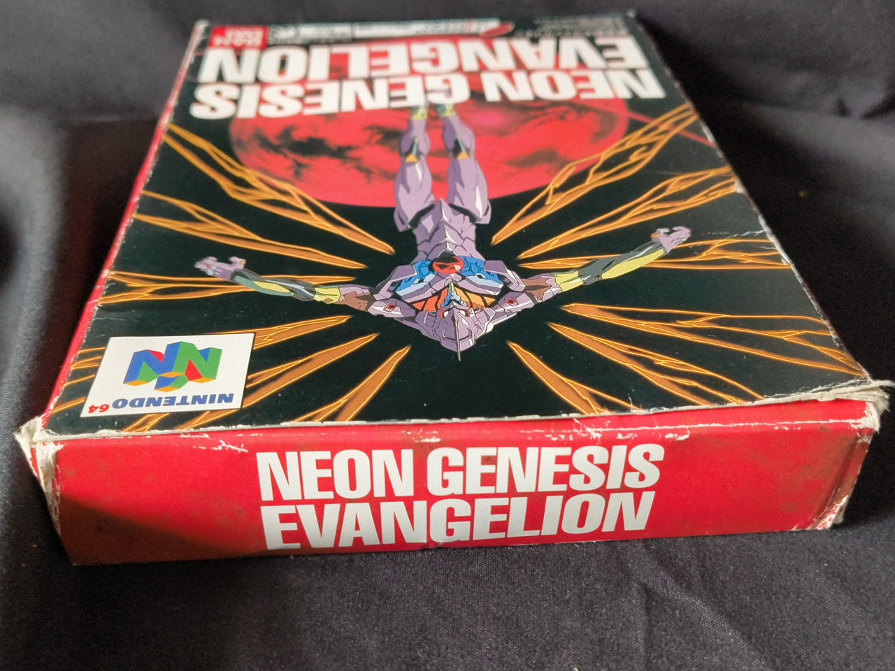 Used, NEON GENESIS EVANGELION with Bonus Cards set Nintendo 64 Japan-h0411-